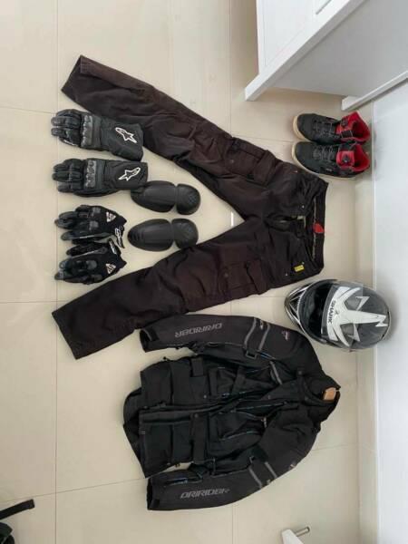 Motorbike Riding Apparel and Accessories