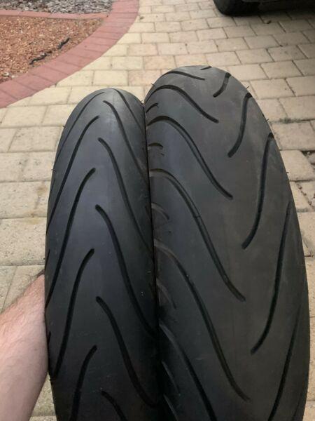 Michelin Pilot Street tyres 110/70 140/70