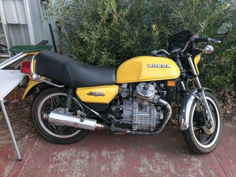 Honda cx500, registered, very reliable