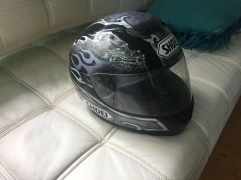 Selection of motorbike helmets from $50