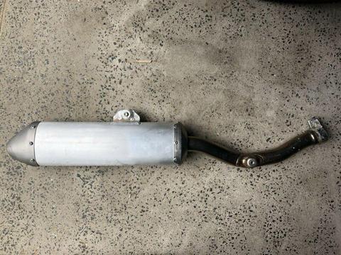 WR 250F exhaust (stock)