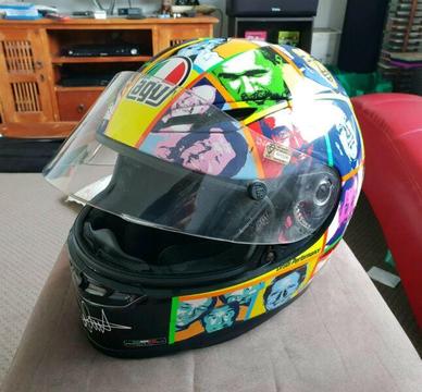 AGV GP Tech - Rossi Faces Limited Edition # 2086 of 2500. Neg