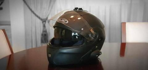 HJC SY-MAX III Motorcycle Motorbike Helmet (LARGE Size)