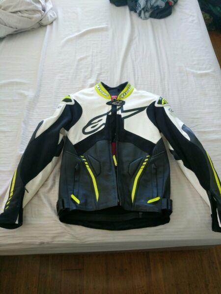 Alpinestar leather race jacket